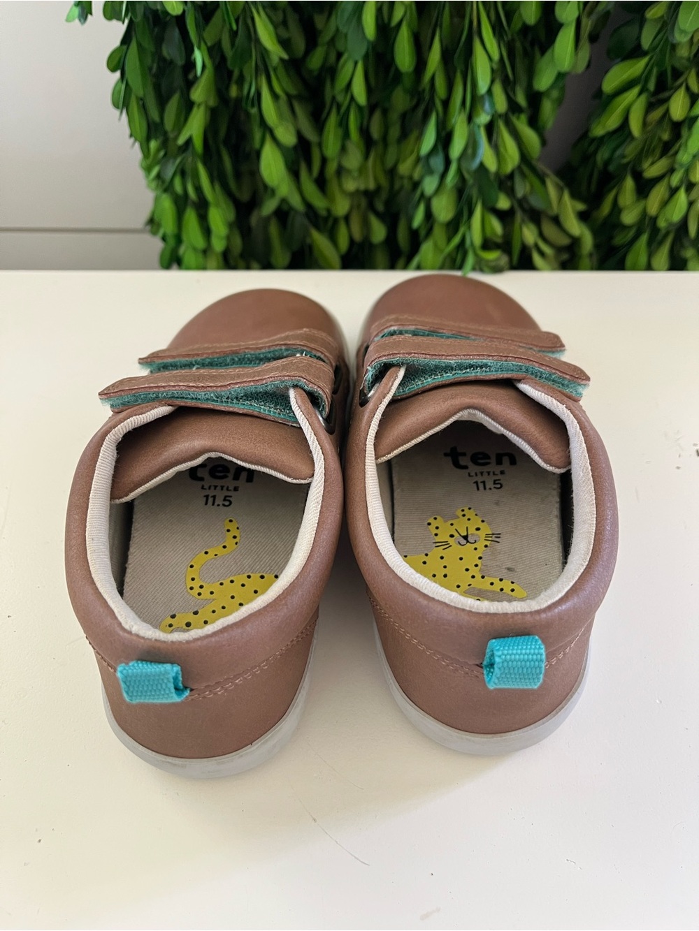 Ten Little Everyday Original Kids Sneakers in Brown - Picture 5 of 10
